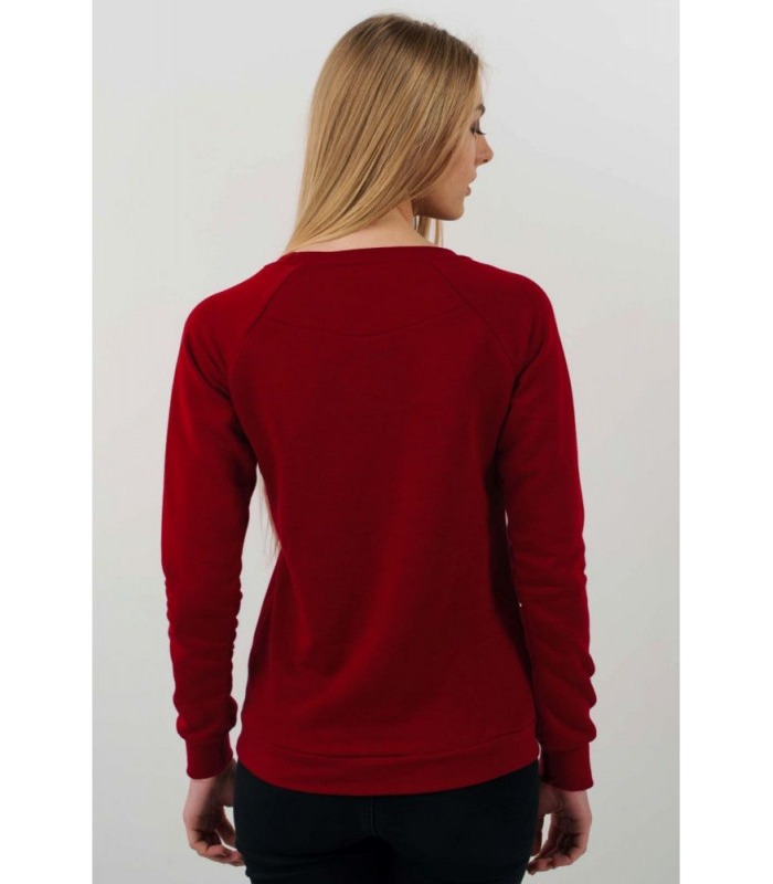 женский рождественский свитшот