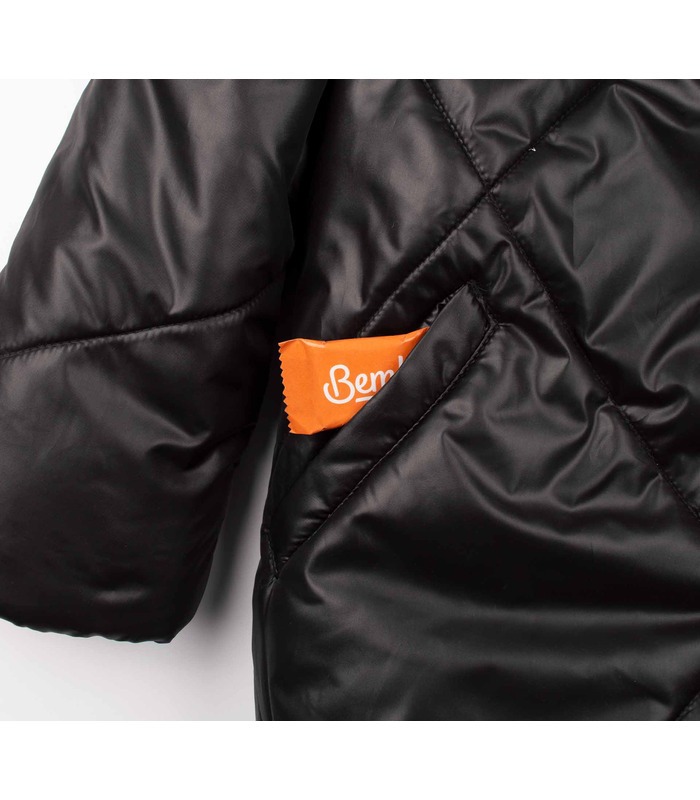 черная зимняя куртка для девочек