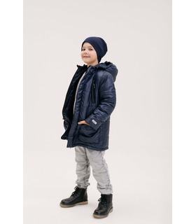 Детская зимняя куртка КТ309 (800) ➤ синяя зимняя куртка для мальчика от МамаТато