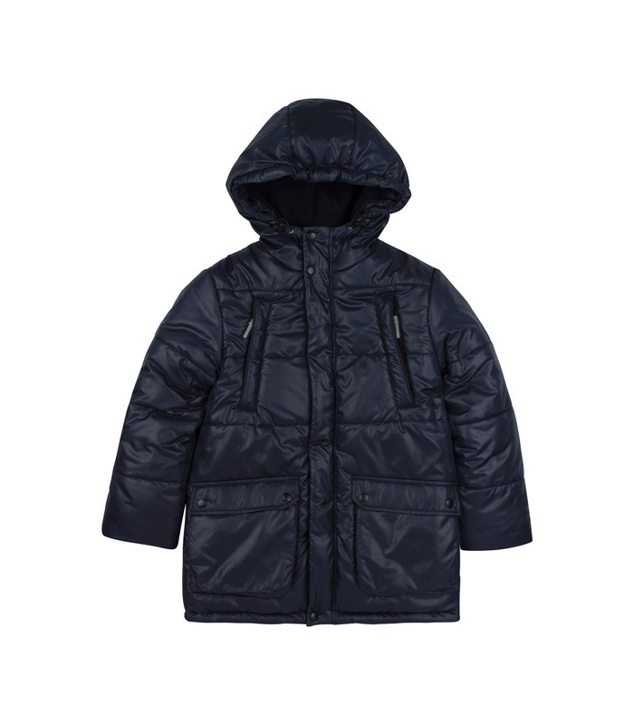 Детская зимняя куртка КТ309 (800) - синяя зимняя куртка для мальчика от МамаТато