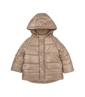 зимова коричнева дитяча куртка
