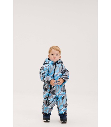 зимний детский комбинезон