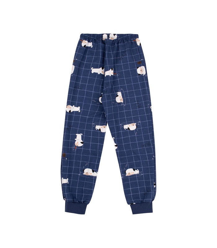 Дитяча байкова піжама ПЖ55 (883) - тепла дитяча піжама хлопчикам від МамаТато