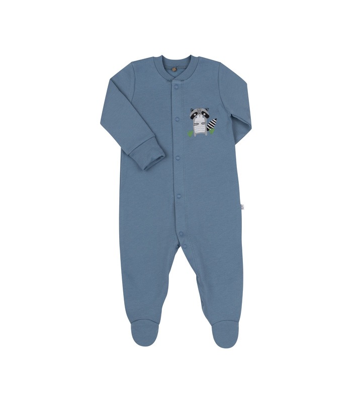 Дитячий комбінезон КБ122 байка(405) - блаиктний байковий дитячий комбінезон від МамаТато