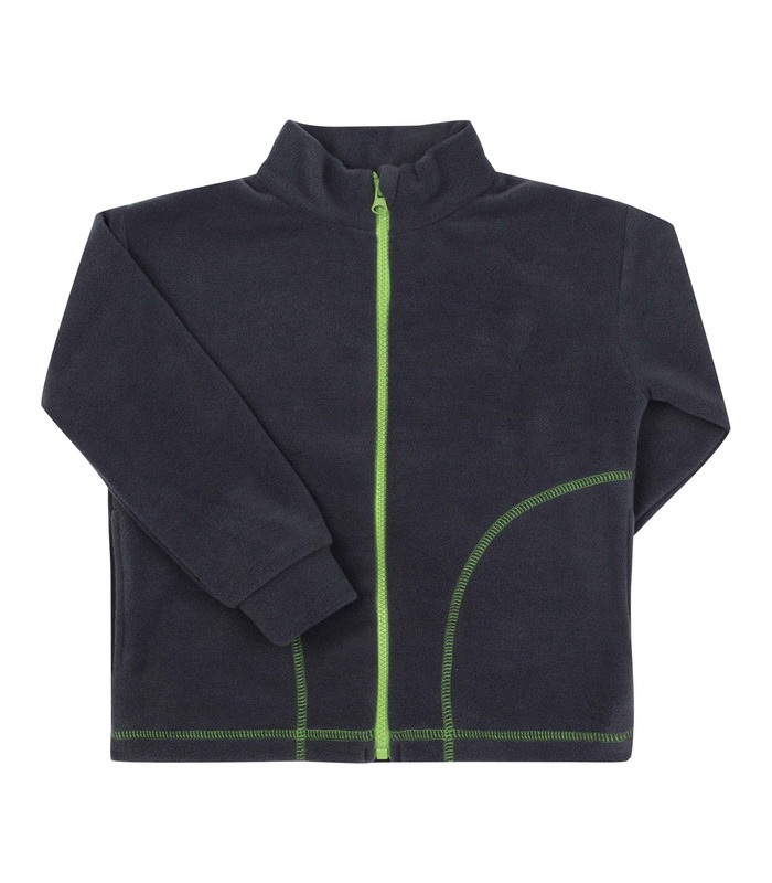 Дитяча кофта КФ226 (X00) - сіра дитяча флісова кофта від МамаТато