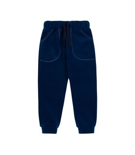 Детские штаны ШР808 (800) ➤ синие детские штаны из флиса от МамаТато