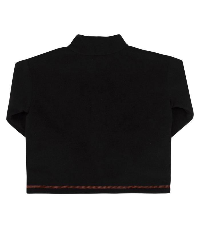 Дитяча кофта КФ226 (Y00) - чорна дитяча флісова кофта від МамаТато