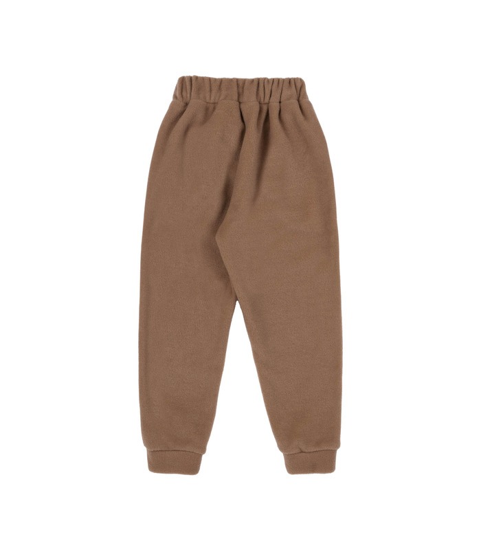 Дитячі штани ШР808 (G00) - бежеві флісові дитячі штани від МамаТато