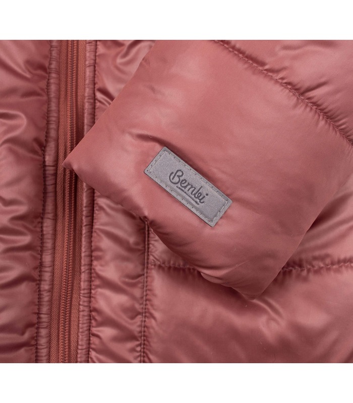 Детская зимняя куртка КТ305 (J00) - бордовая зимняя детская куртка девочке от МамаТато