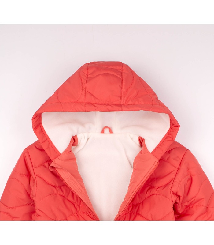 Детская осенняя куртка КТ315 (K00) - коралловая осенняя детская куртка от МамаТато