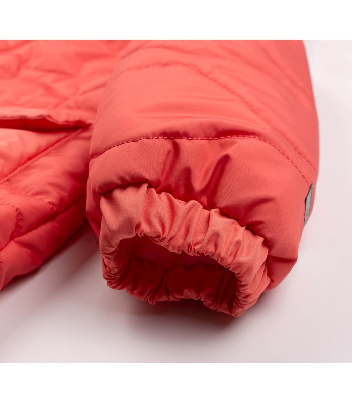 Детская осенняя куртка КТ315 (K00) - коралловая осенняя детская куртка от МамаТато