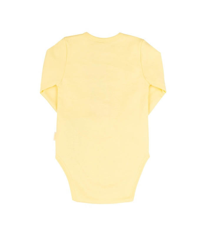 Дитяче боді БД59а байка (505) - дитячий жовтий бодік з байки від МамаТато