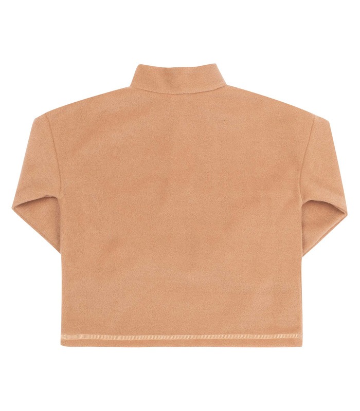 Дитячий джемпер ДЖ341 (G00) - бежевий флісовий джемпер дитині від МамаТато