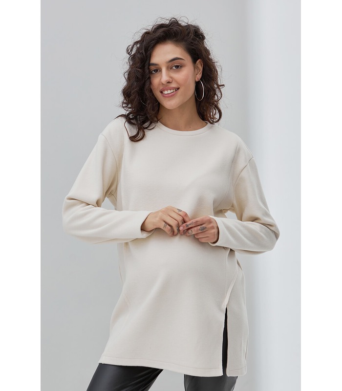 Теплая туника Олів KR от Юла Мама в категории Свитера и свитшоты кормящим на МамаТато