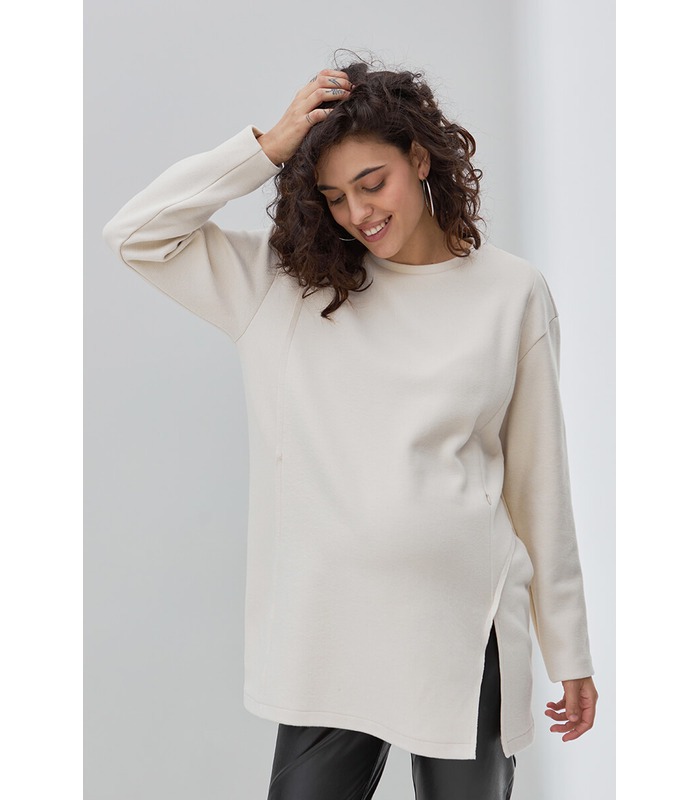 Тепла туніка Олів KR від Юла Мама у категорії Светри та світшоти годуючим на МамаТато