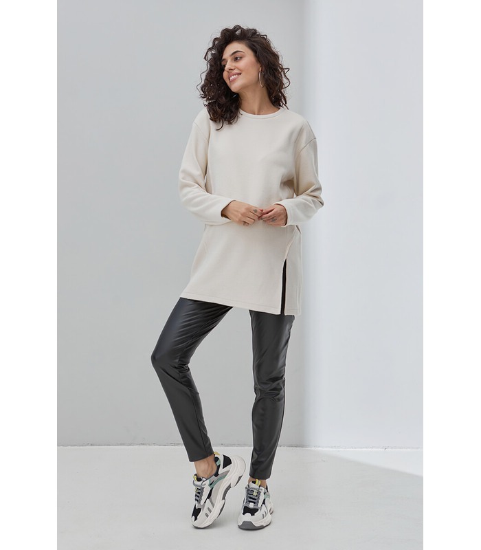 Тепла туніка Олів KR від Юла Мама у категорії Светри та світшоти годуючим на МамаТато