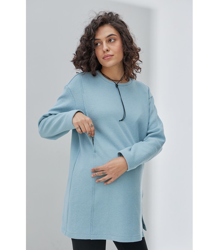 Тепла туніка Олів BB від Юла Мама у категорії Светри та світшоти годуючим на МамаТато