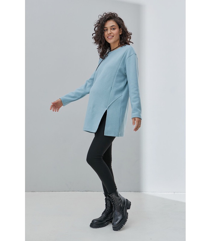 Тепла туніка Олів BB від Юла Мама у категорії Светри та світшоти годуючим на МамаТато