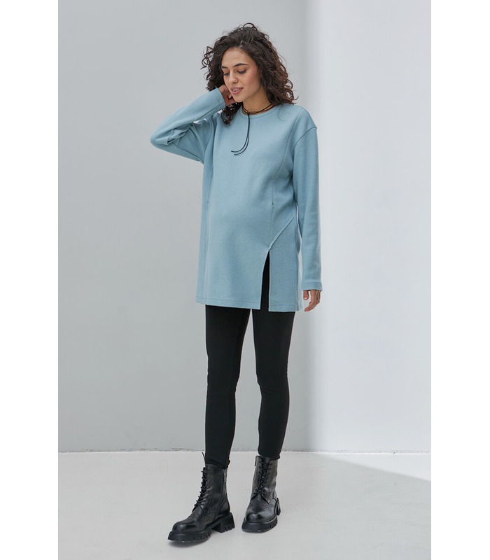 Тепла туніка Олів BB від Юла Мама у категорії Светри та світшоти годуючим на МамаТато