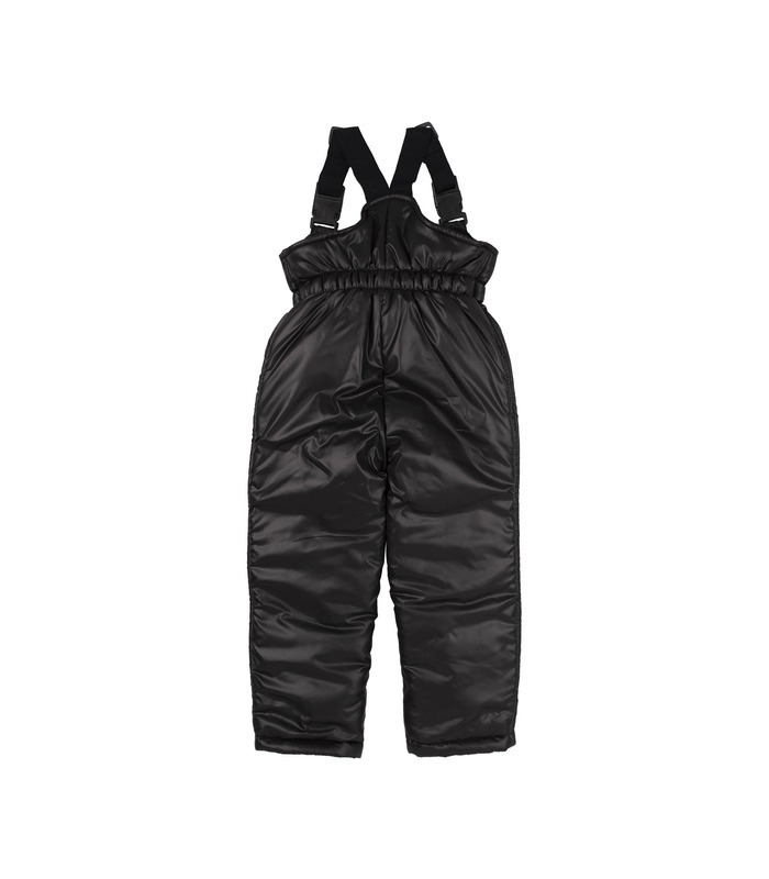 зимові дитячі штани на шлейках