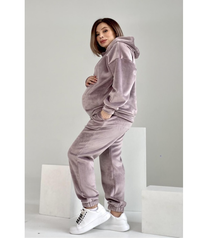Плюшевый костюм для беременных мод.2229(8) 1642 от Dianora в категории Брючные костюмы для кормящих на МамаТато
