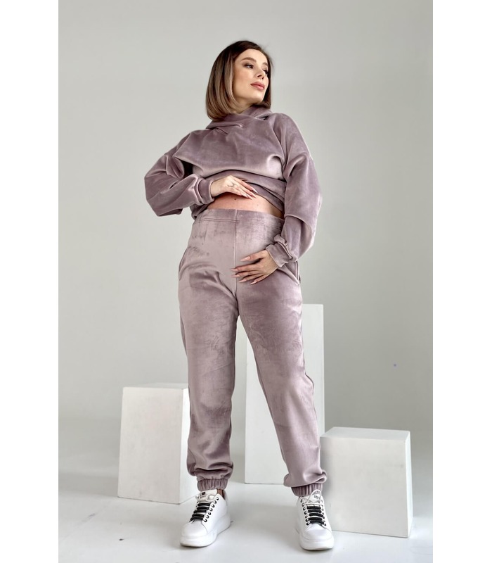 Плюшевый костюм для беременных мод.2229(8) 1642 от Dianora в категории Брючные костюмы для кормящих на МамаТато