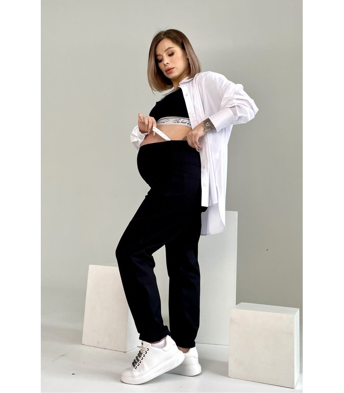 Джинси на флісі для вагітних мод.2225 0085 від Dianora у категорії Штани та джинси вагітним на МамаТато