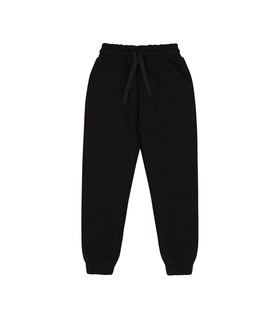 Детские теплые штаны ШР798 (Y00)➤ черные детские штаны с начесом от МамаТато