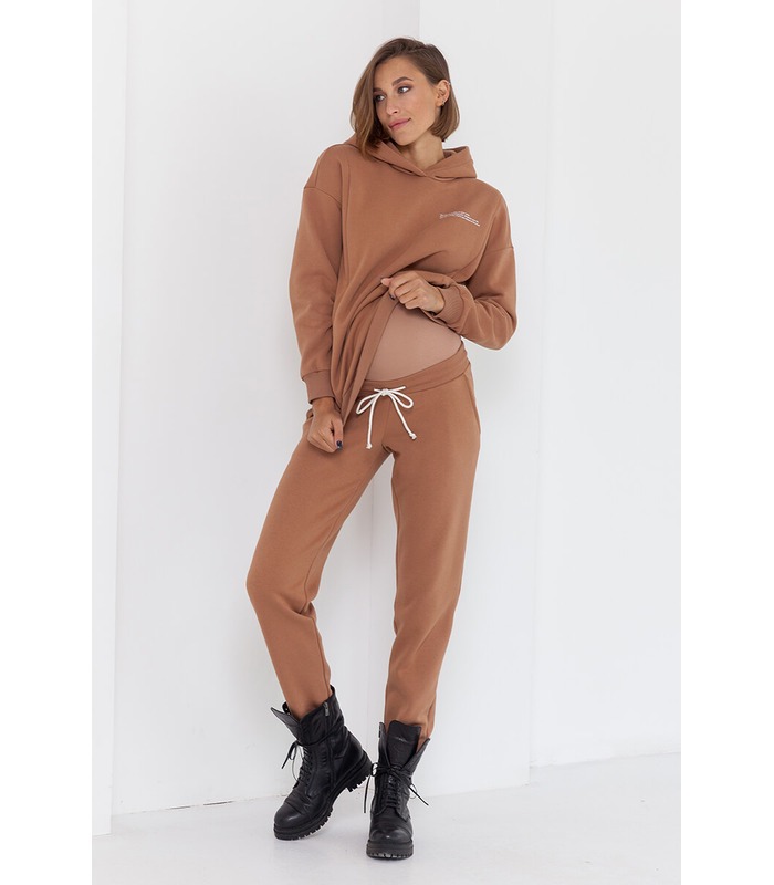 Теплый костюм Гледис CA от Юла Мама в категории Брючные костюмы для кормящих на МамаТато