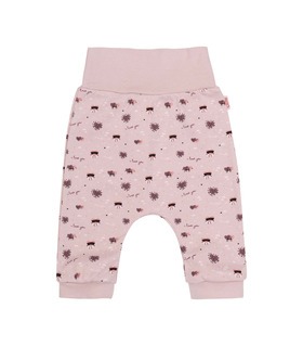 Дитячі штани ШР779 (30F) ➤ рожеві дитячі штанці з сердечками від МамаТато