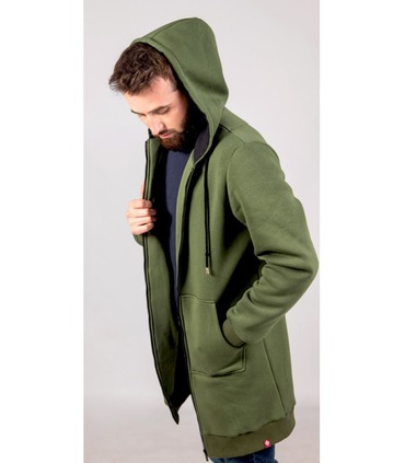 теплая кофта с капюшоном