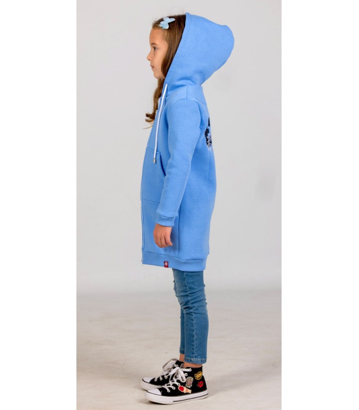 тепла дитяча кофта з капюшоном