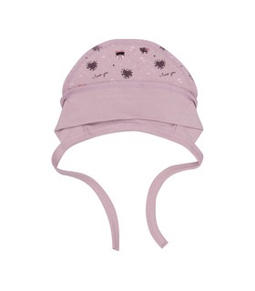 Шапочка детская ШП45 (30F) - розовая детская шапочка с принтом от МамаТато