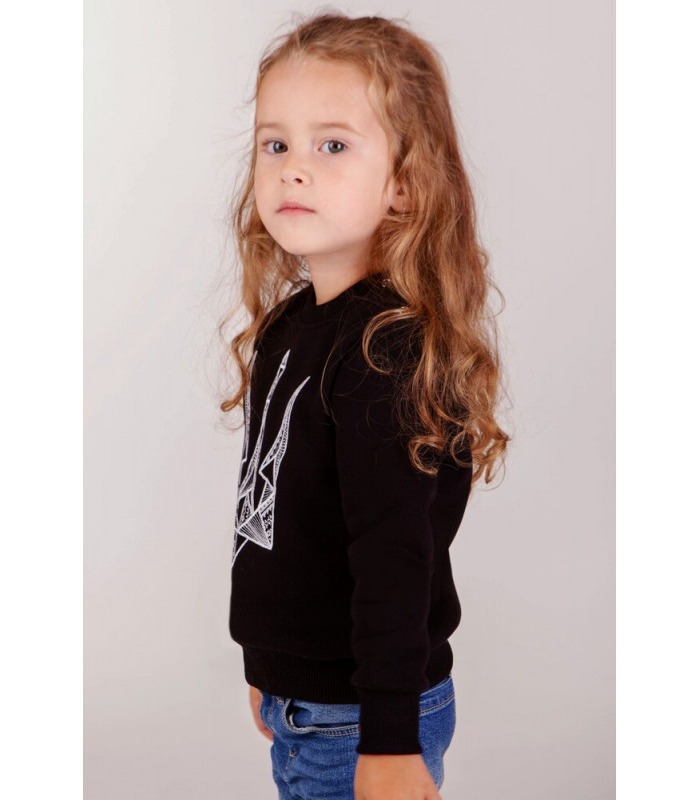 детский свитшот с трезубцем