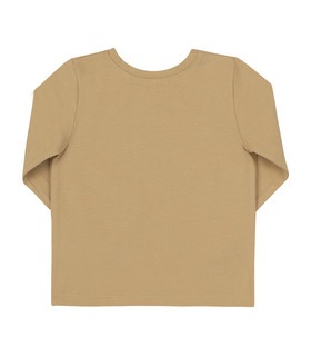 детский бежевый лонгслив