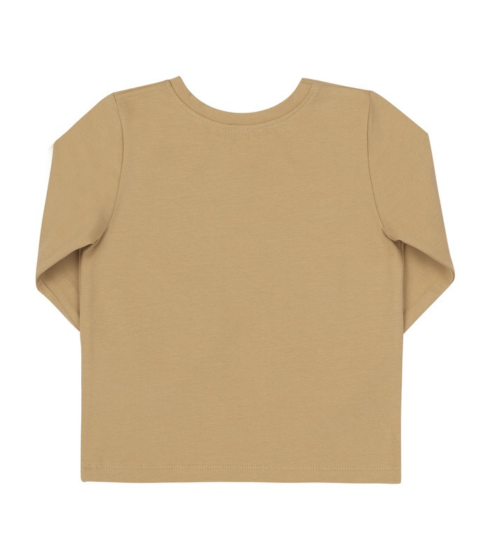 детский бежевый лонгслив