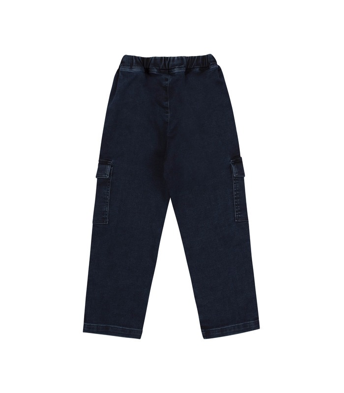 синие детские джинсы