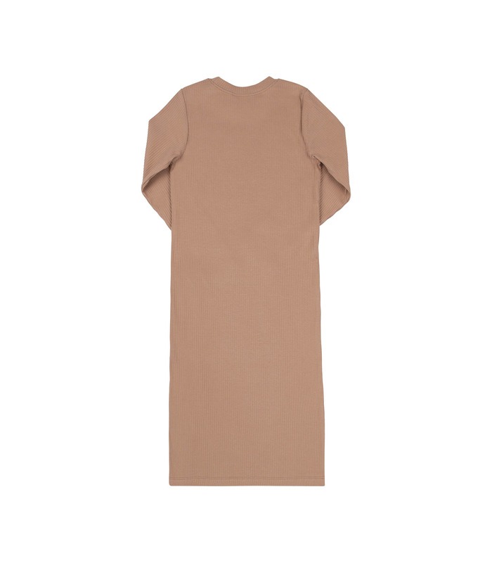 Детское платье ПЛ403 (G00) - бежевое платье макси девочке от МамаТато