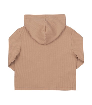 бежевая детская кофта на замочке