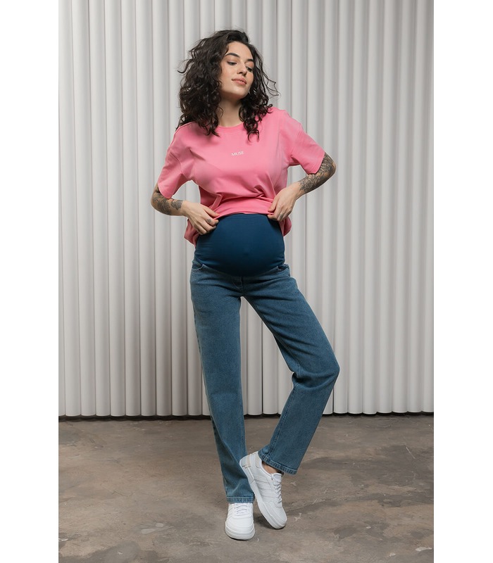 Джинсы для беременных Адела от Юла Мама в категории Брюки и джинсы беременным на МамаТато