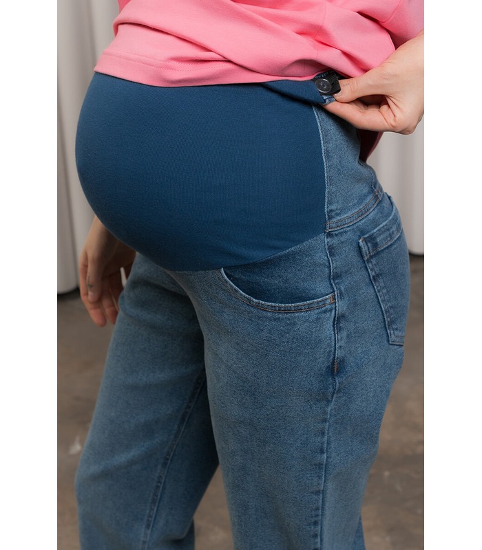 Джинсы для беременных Адела от Юла Мама в категории Брюки и джинсы беременным на МамаТато