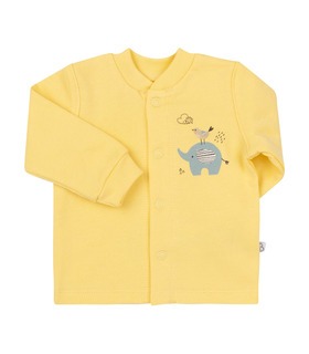 Дитяча сорочка РБ97 байка (505) - жовта сорочечка з байки від МамаТато