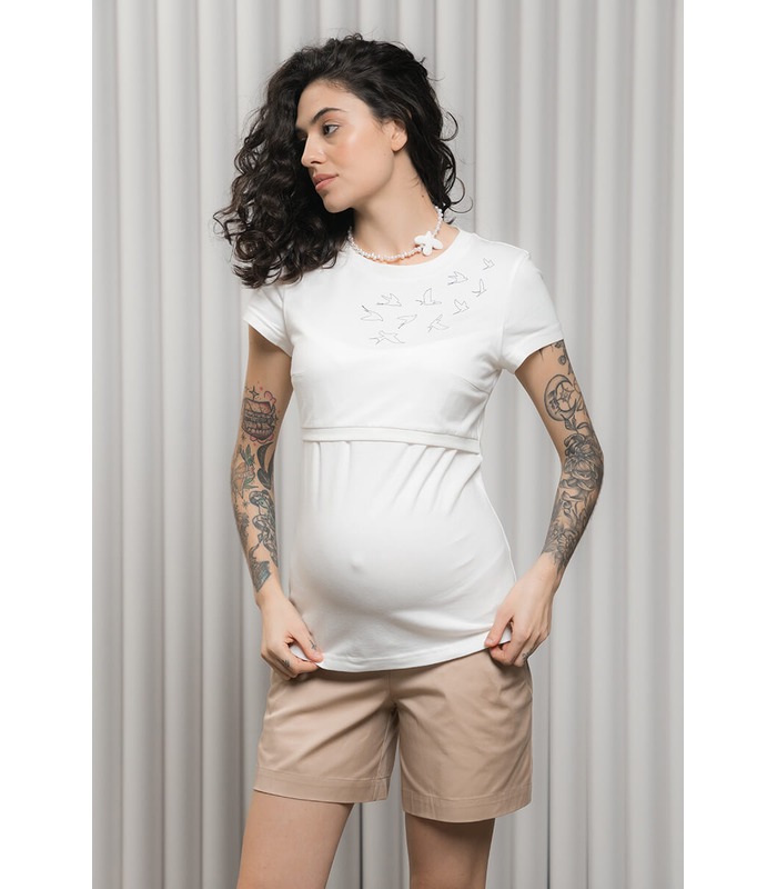 шорти з бандажним поясом вагітній