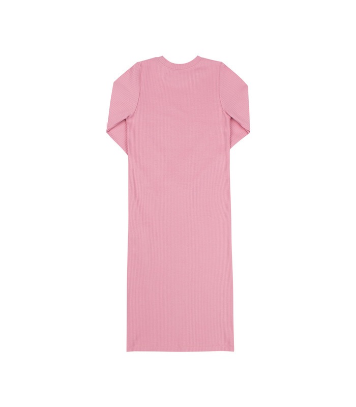 розовое детское платье