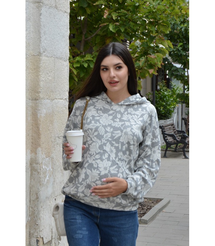 Худи для беременных мод.2227 1018 от Dianora в категории Свитера и свитшоты кормящим на МамаТато