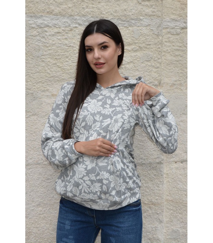 Худі для вагітних мод.2227 1018 від Dianora у категорії Светри та світшоти годуючим на МамаТато