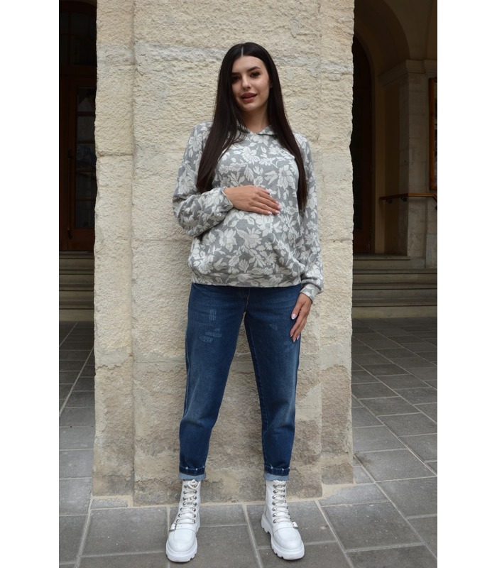 Худи для беременных мод.2227 1018 от Dianora в категории Свитера и свитшоты кормящим на МамаТато