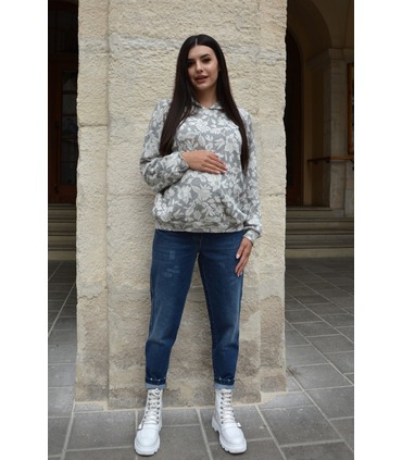 Худі для вагітних мод.2227 1018 від Dianora у категорії Светри та світшоти годуючим на МамаТато