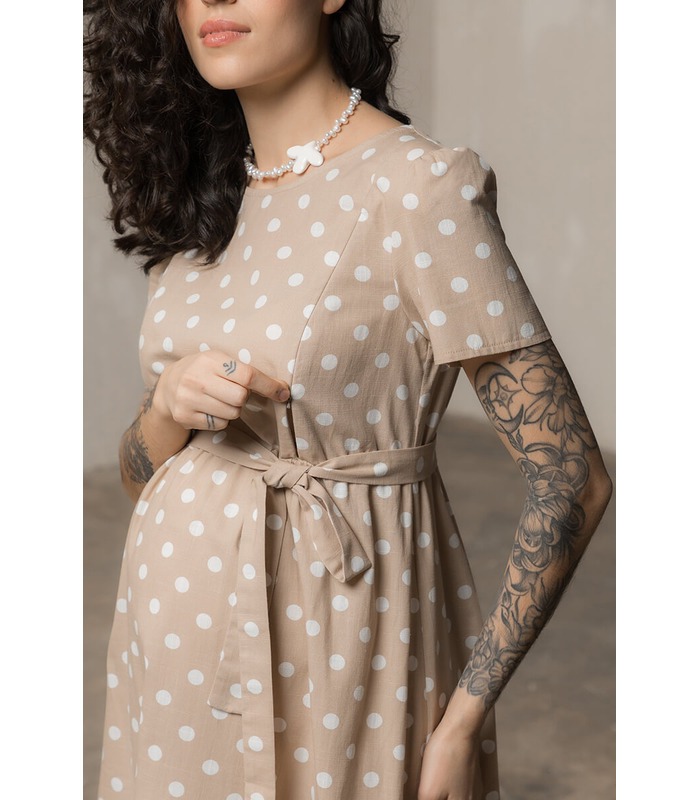 Платье Андреа BG от Юла Мама в категории Платья для кормления на МамаТато