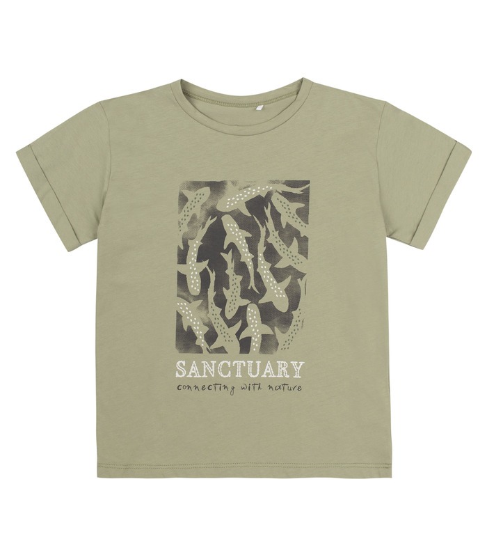 дитяча футболка хакі купити